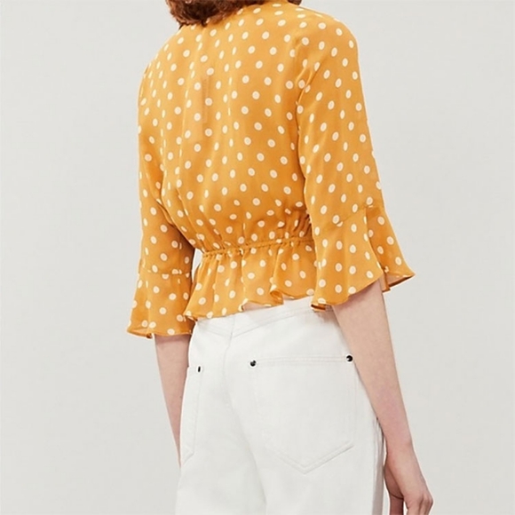 Reformation Faith Top in Butterscotch - Picture 2 of 5